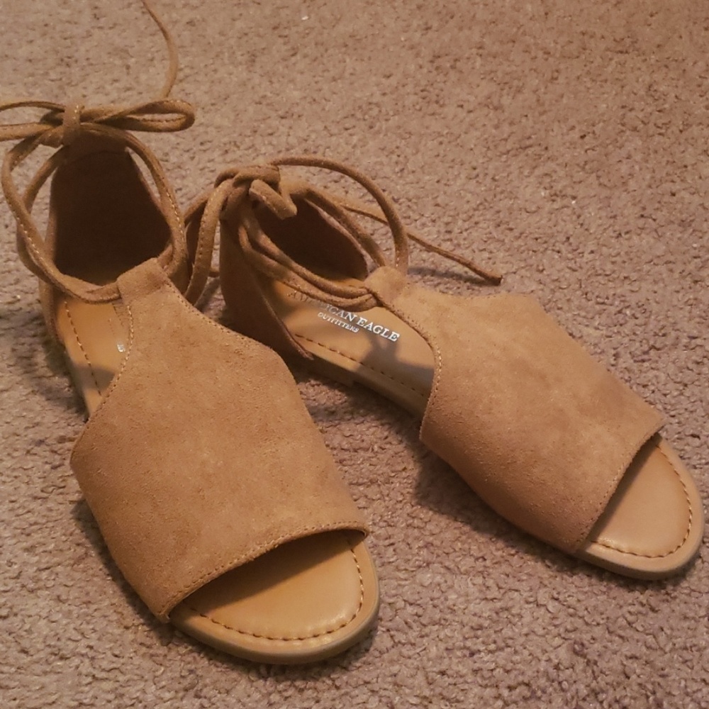 Leather sandals